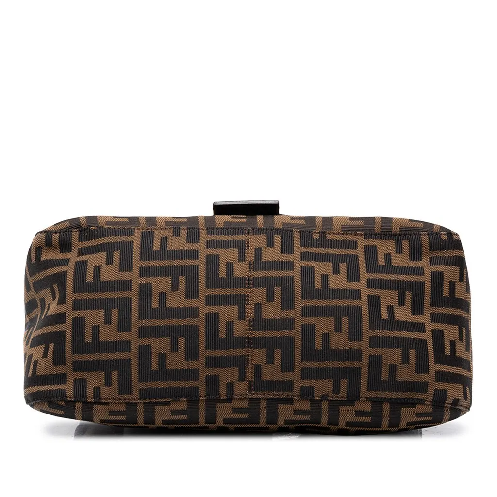 Fendi Zucca Canvas Mamma Forever Brown Canvas Good - Inside View