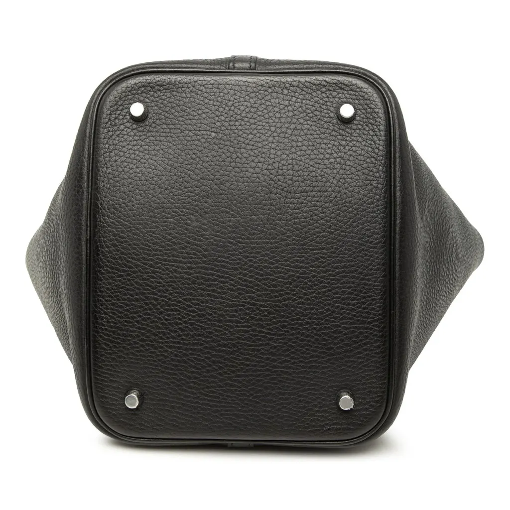 Hermès Clemence Picotin Lock 22 Black Leather Very good - Inside View