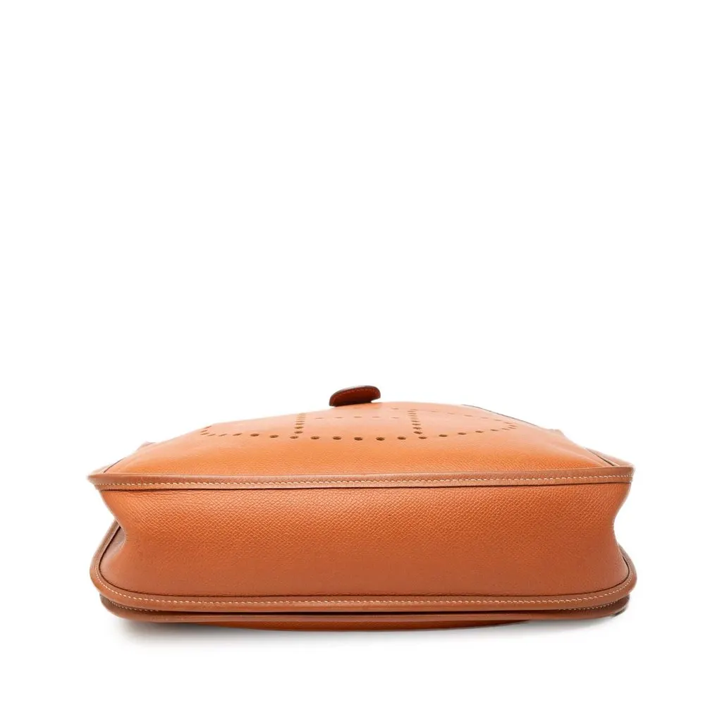 Hermès Clemence Evelyn II PM Brown Leather Very good - Inside View
