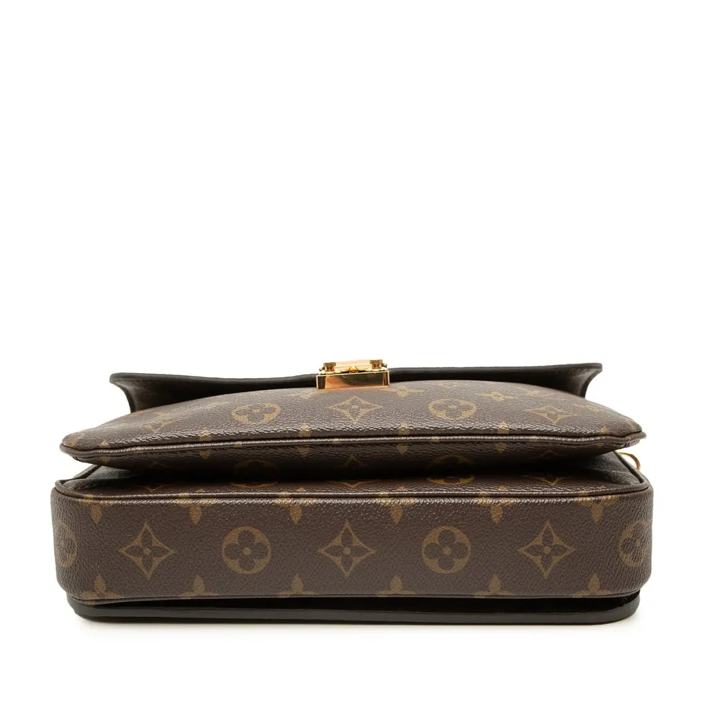 Louis Vuitton Monogram Pochette Metis Brown Canvas Very good - Inside View