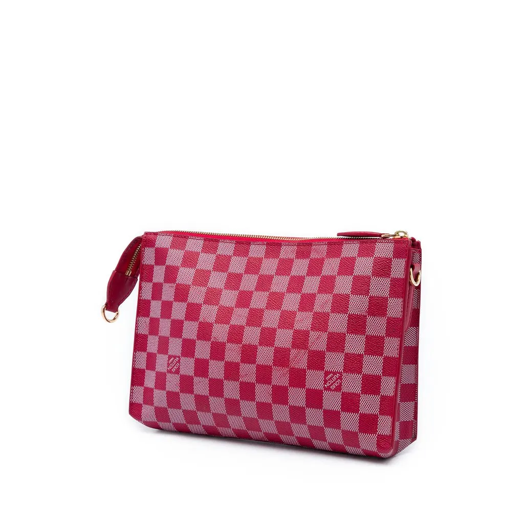 Louis Vuitton Damier Couleurs Modul Red Canvas Very good - Back View
