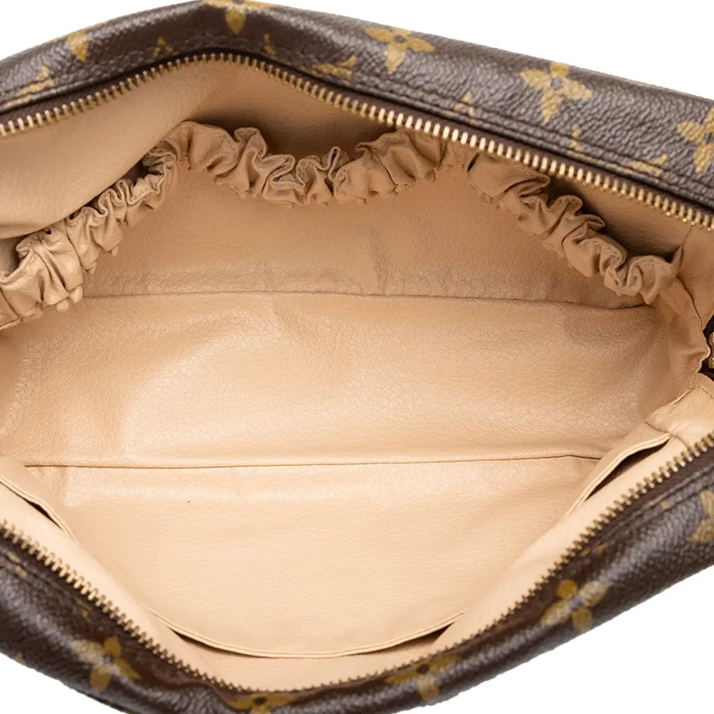 Louis Vuitton Monogram Trousse Toilette 23 Brown Canvas Good - Model View