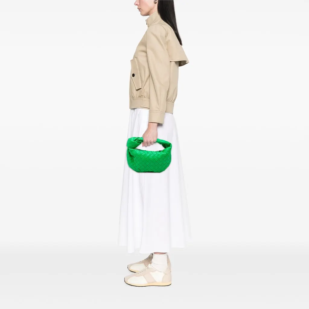 Bottega Veneta Mini Nappa Intrecciato Jodie Green Leather Very good - Box View