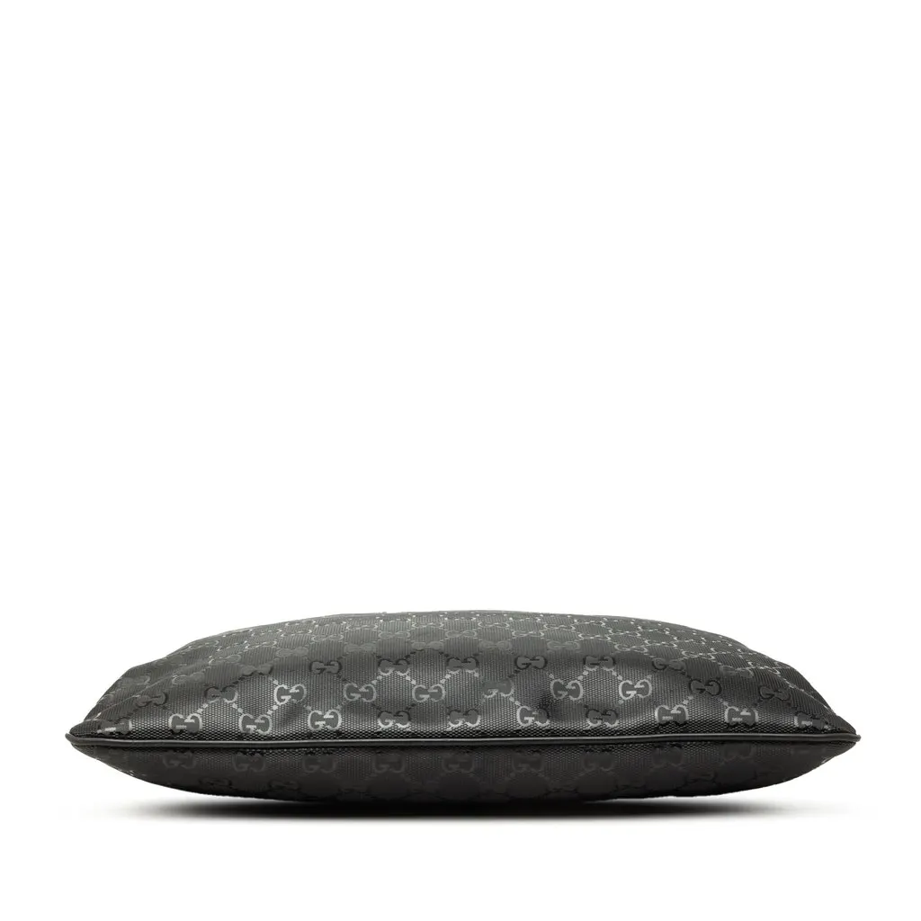 Gucci GG Imprime Crossbody Black Canvas Good - Inside View