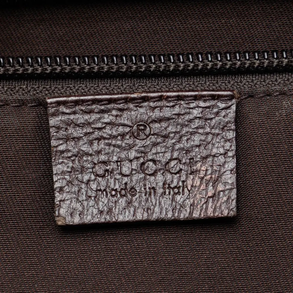 Gucci GG Canvas Web Flap Messenger Bag Beige Very good - Box View