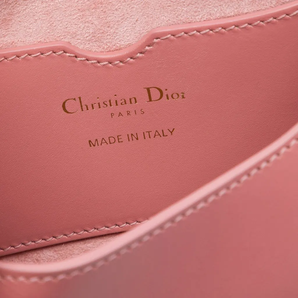 Dior Small Leather Bobby Crossbody Pink Leather Very good - Box View