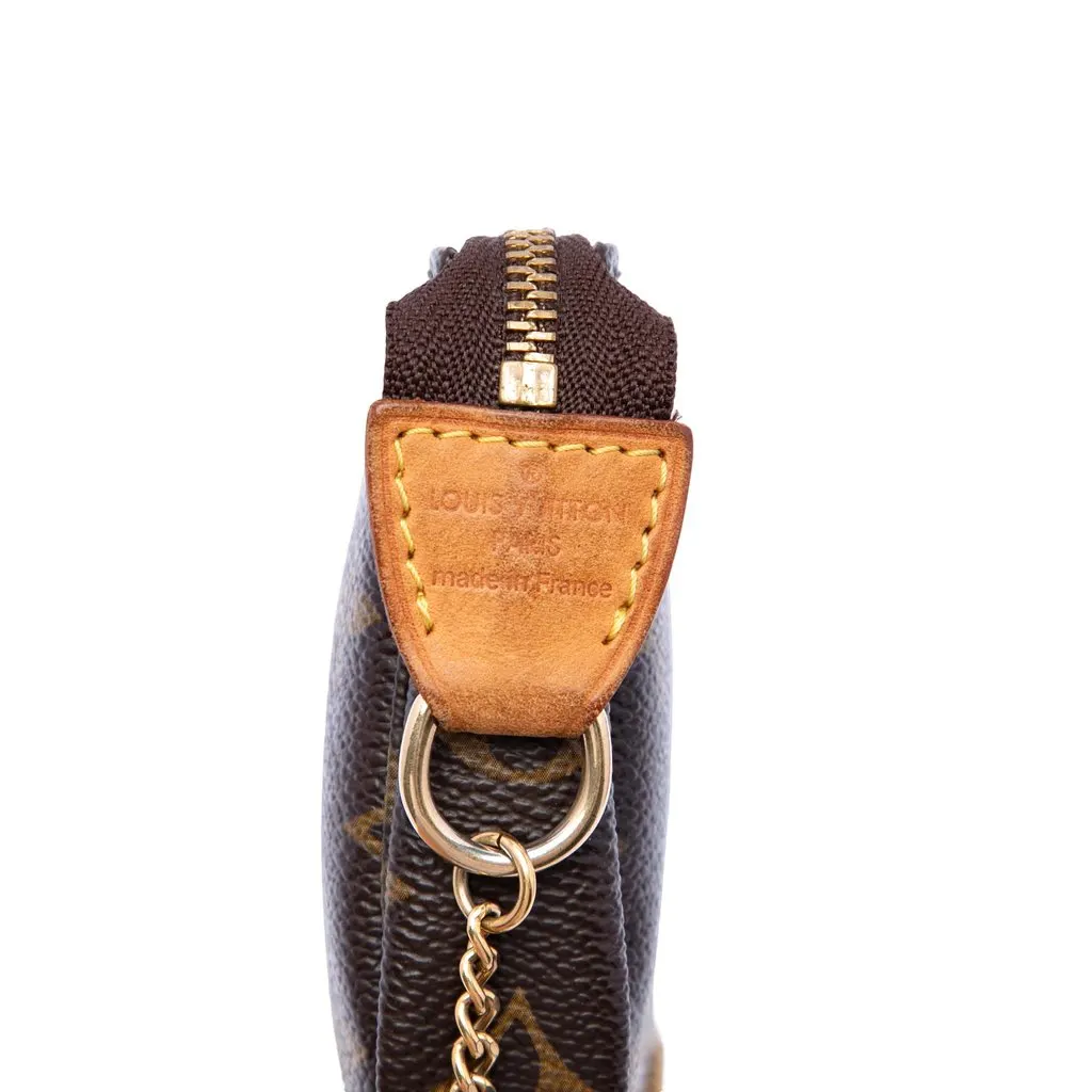 Louis Vuitton Monogram Mini Pochette Accessoires Brown Very good - Box View