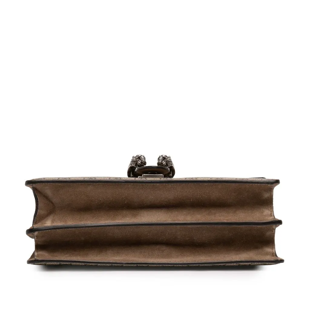 Gucci Medium GG Supreme Dionysus Shoulder Bag Beige Very good - Inside View