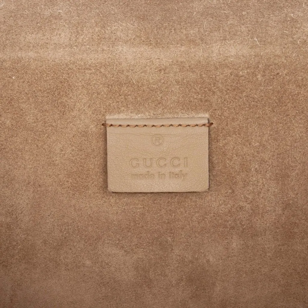 Gucci Medium GG Supreme Dionysus Shoulder Bag Beige Very good - Box View
