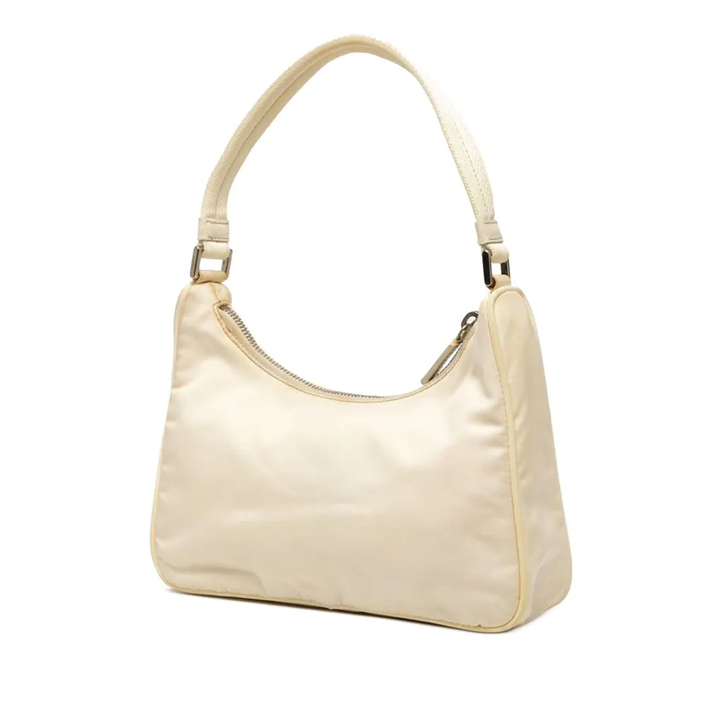 Prada Mini Tessuto Re Edition 2000 Shoulder Bag Brown Polyamide Very good - Back View