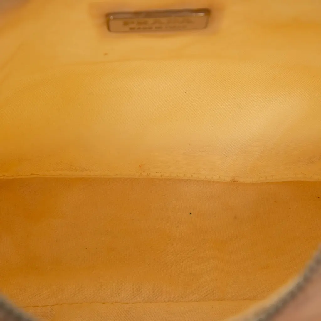 Prada Mini Tessuto Re Edition 2000 Shoulder Bag Brown Polyamide Very good - Model View