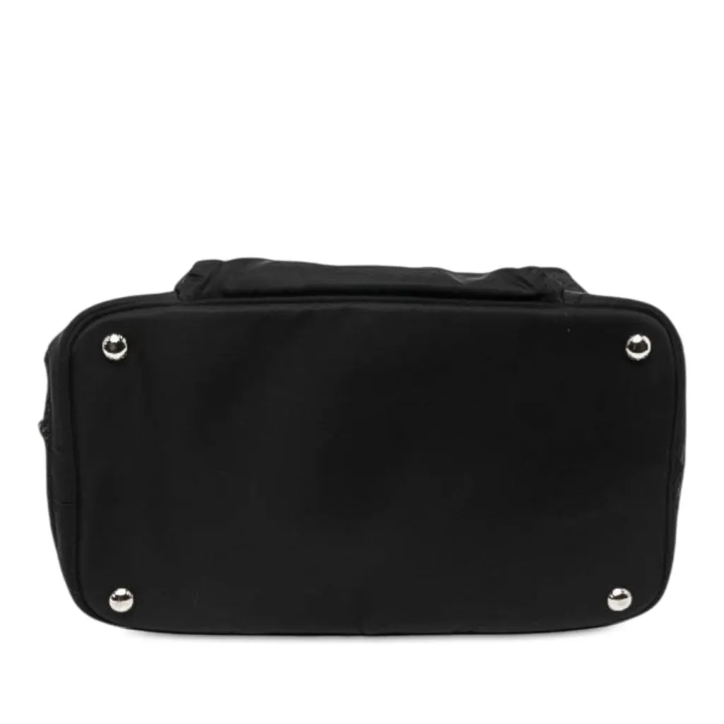 Prada Re Nylon Convertible Pet Carrier Black Polyamide Good - Inside View