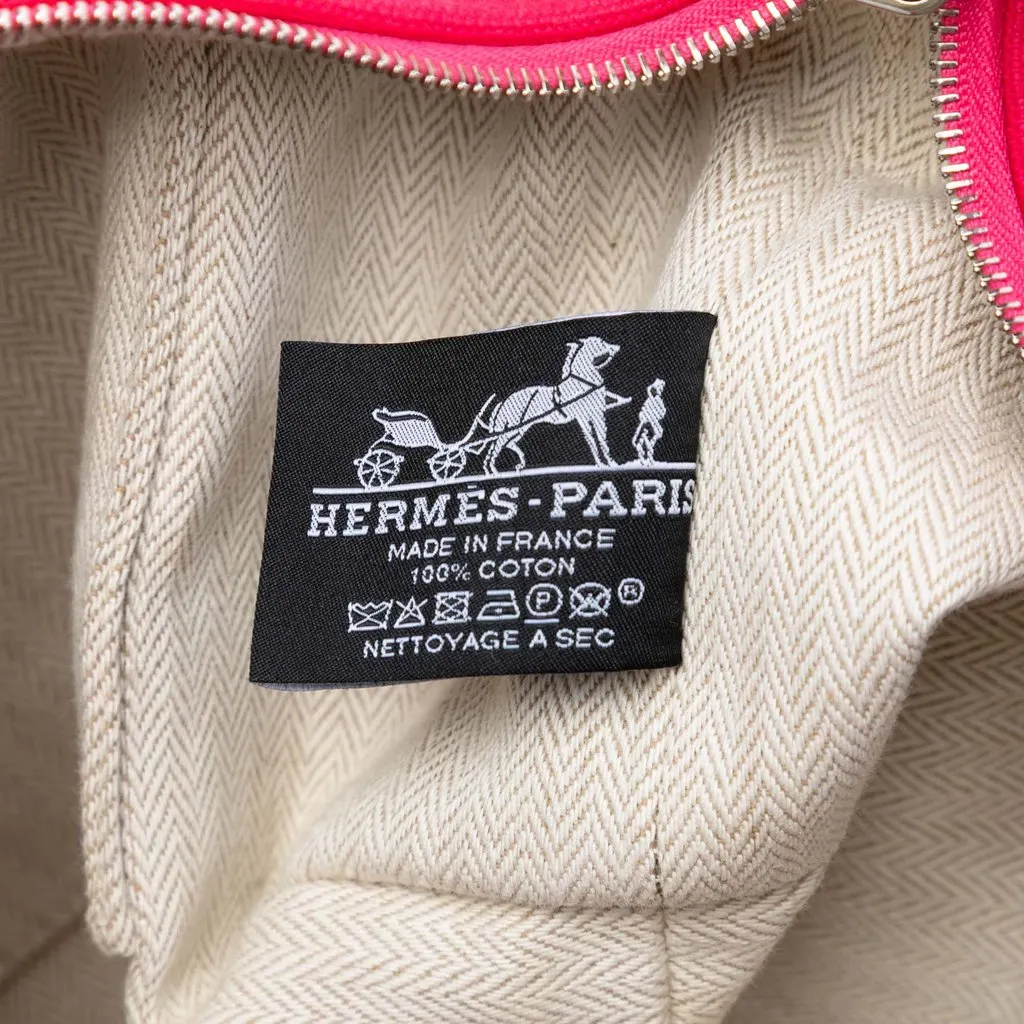 Hermès Small Canvas Bride A Brac Case Pink Very good - Box View