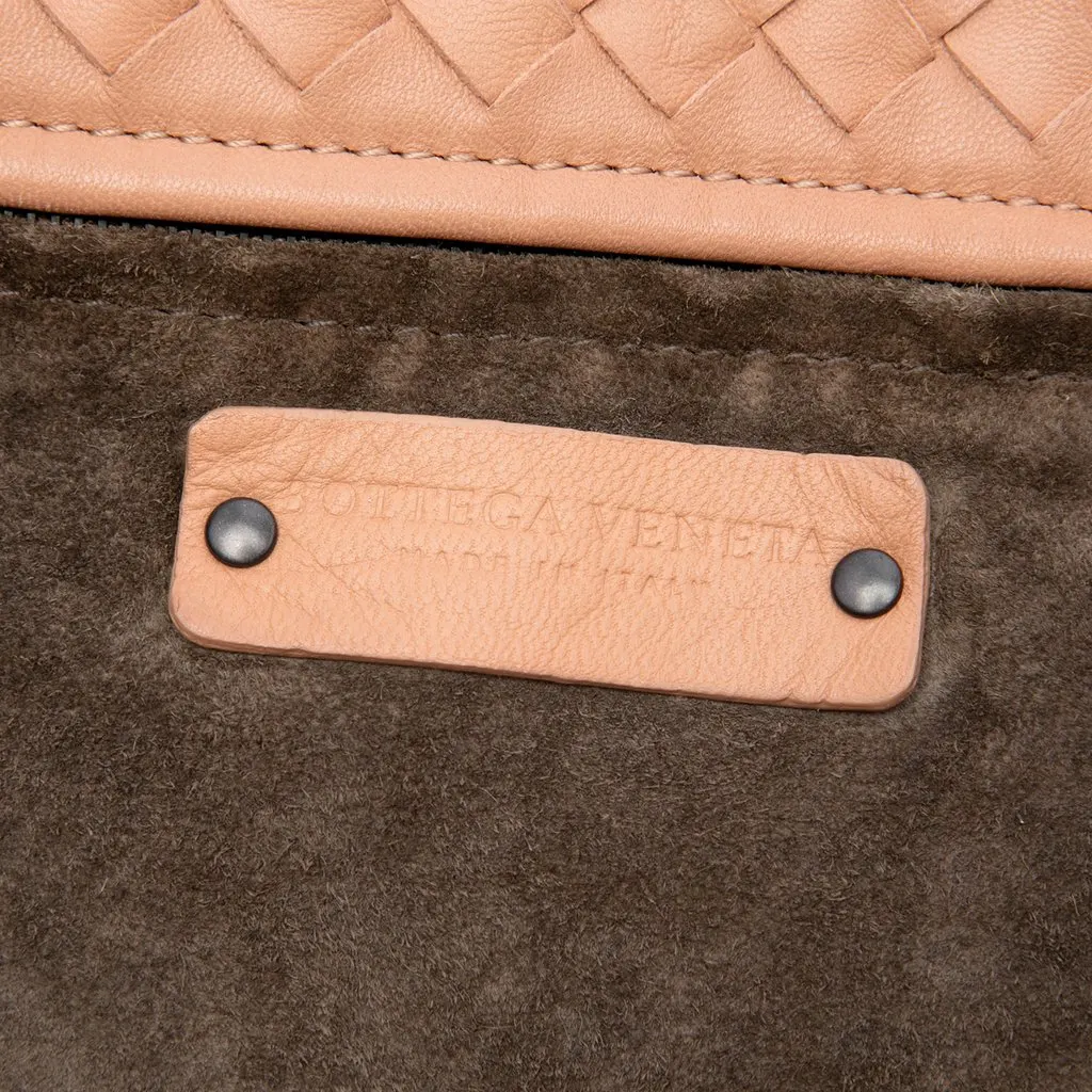Bottega Veneta Large Nappa Intrecciato Cesta Tote Brown Leather Very good - Box View