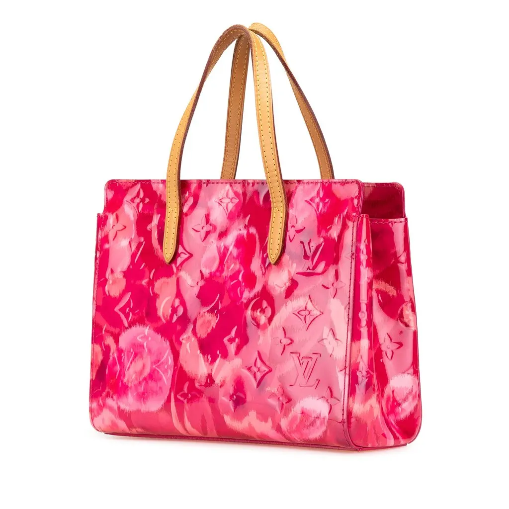 Louis Vuitton Monogram Vernis Ikat Catalina BB Pink Leather Very good - Back View