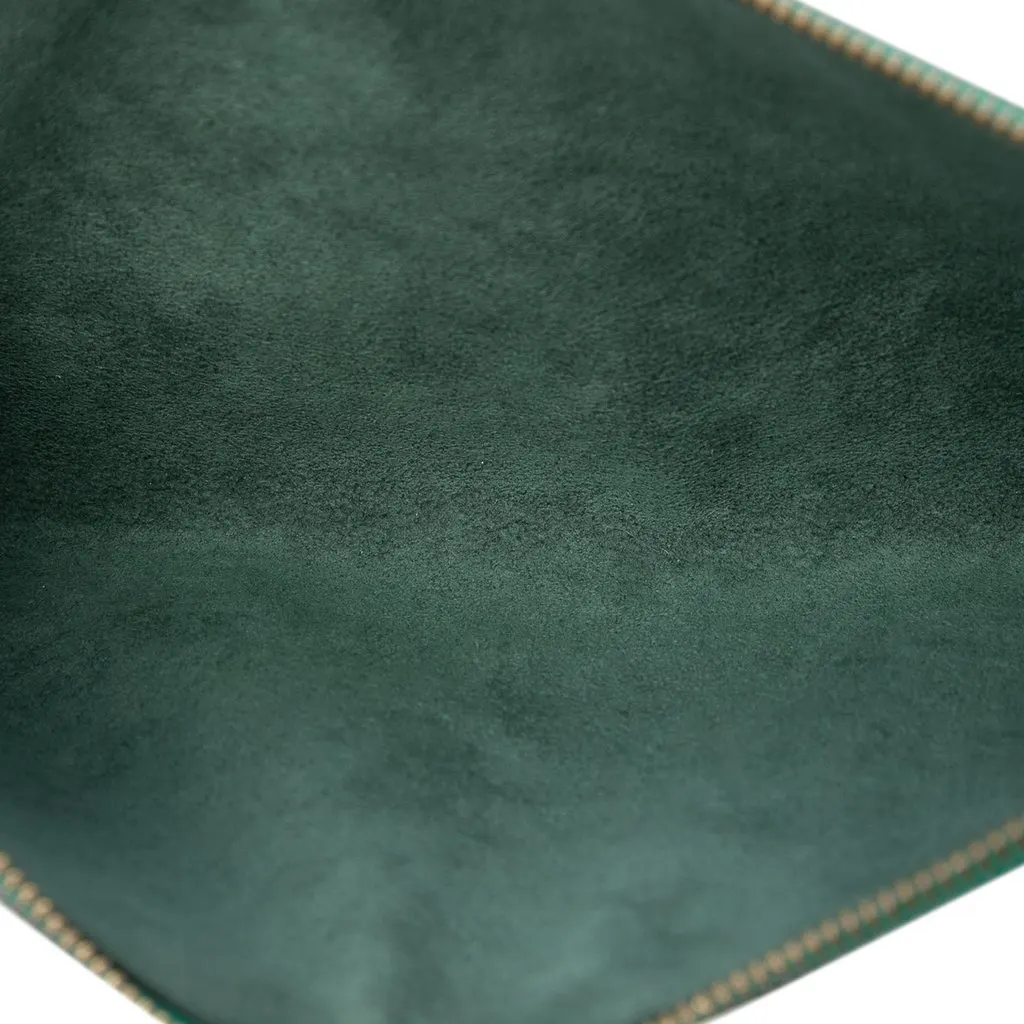 Louis Vuitton Epi Pochette Accessoires Green Leather Very good - Model View