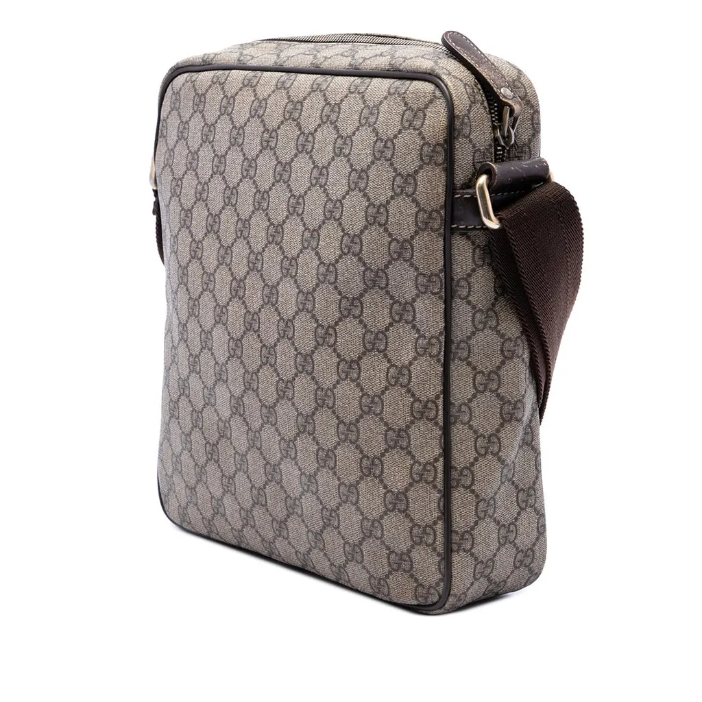 Gucci GG Supreme Crossbody Beige Very good - Back View