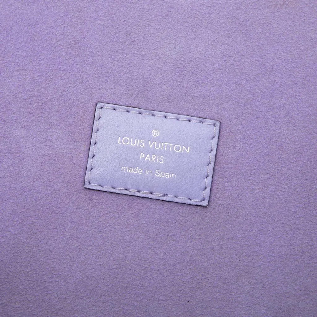 Louis Vuitton Epi Neverfull MM Purple Leather Good - Box View