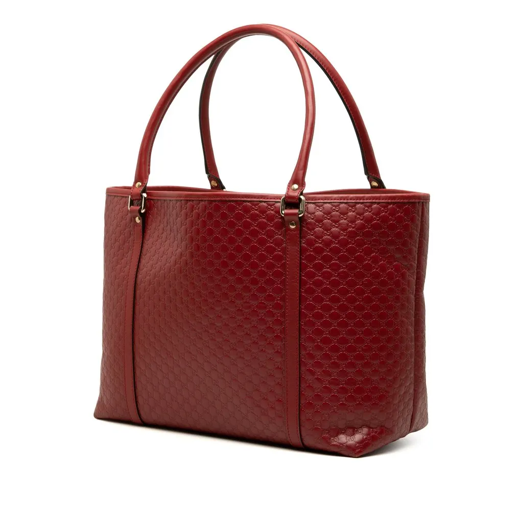 Gucci Microguccissima Joy Tote Red Leather Very good - Back View