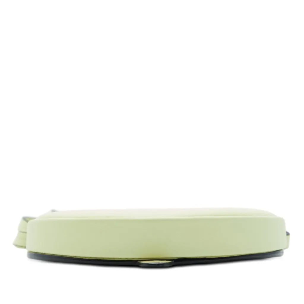 LOEWE Small Leather Heel Pouch Green Leather Very good - Inside View