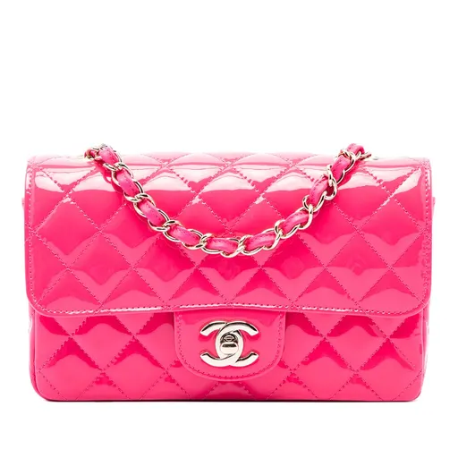 Chanel Mini Rectangular Classic Patent Single Flap