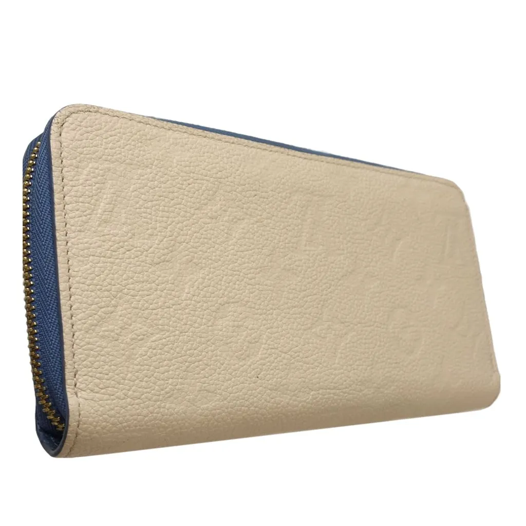 Louis Vuitton Monogram Empreinte Zippy Long Wallet Beige Leather Very good - Inside View