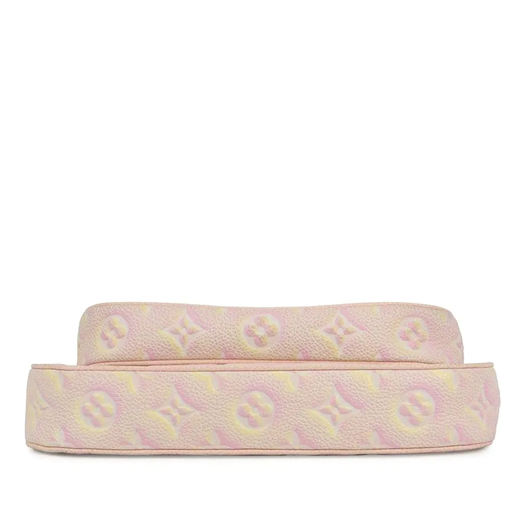 Louis Vuitton Monogram Empreinte Summer Stardust Multi Pochette Accessoires Pink Leather Very good - Inside View
