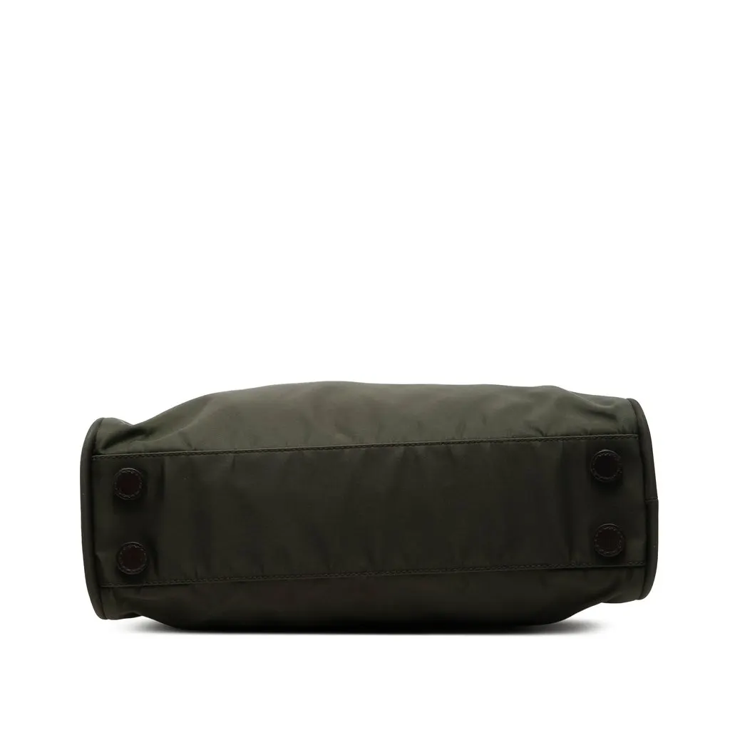 Prada Tessuto Handbag Black Polyamide Good - Inside View