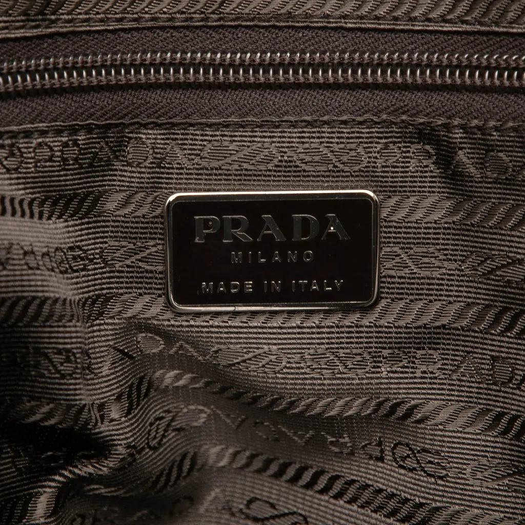 Prada Tessuto Handbag Black Polyamide Good - Box View