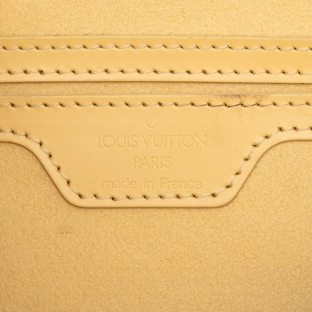 Louis Vuitton Epi Soufflot Beige Leather Very good - Box View