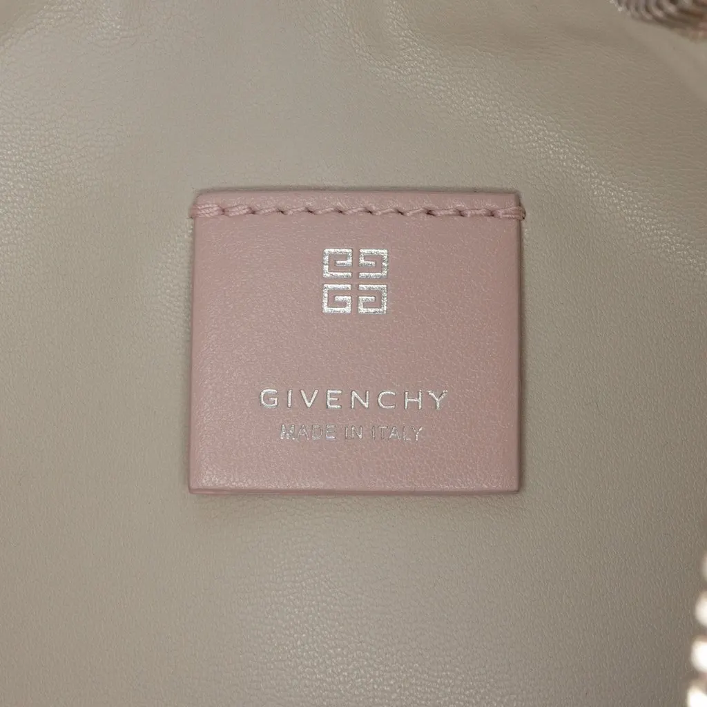 Givenchy Small Leather Moon Cut Out Bag Pink Leather Very good - Box View