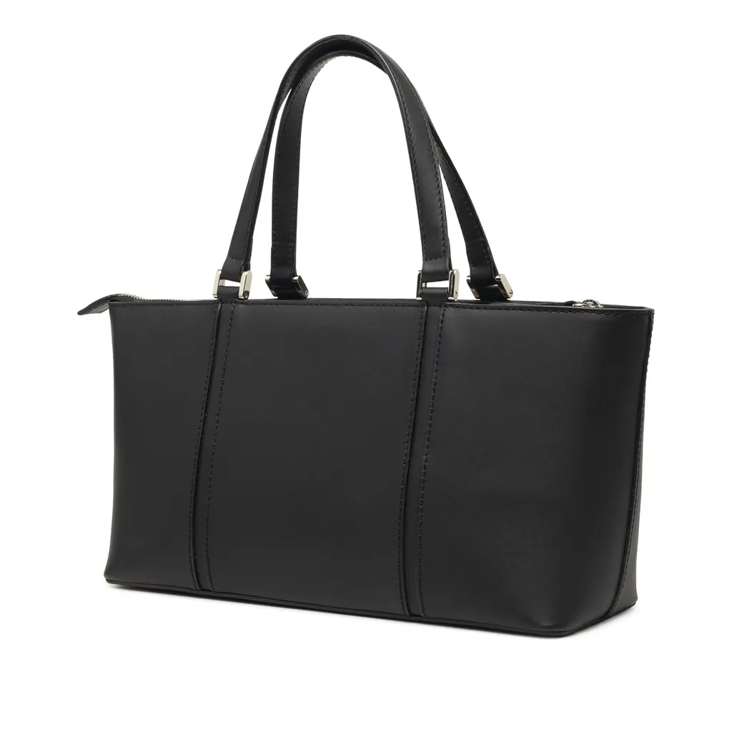 Burberry Leather Tote Black Leather Very good - Back View