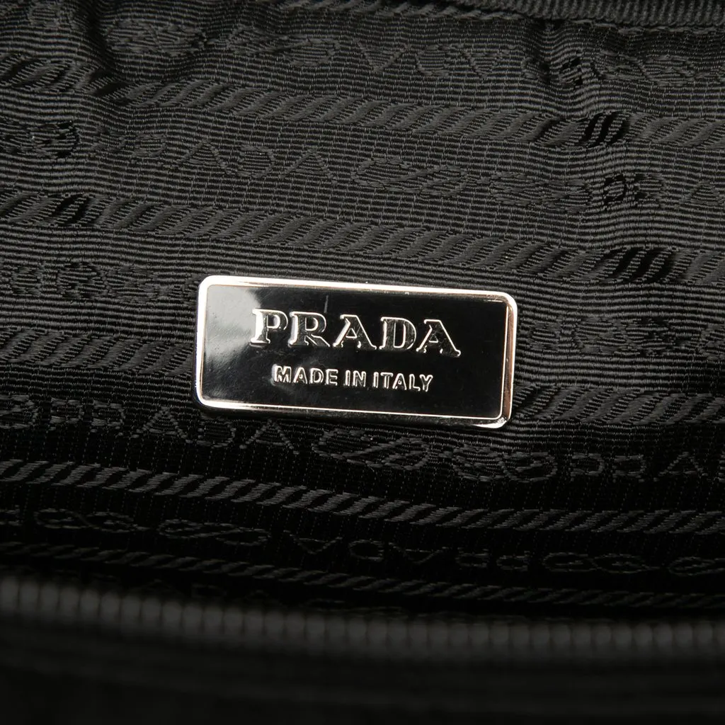 Prada Tessuto Business Bag Black Very good - Box View