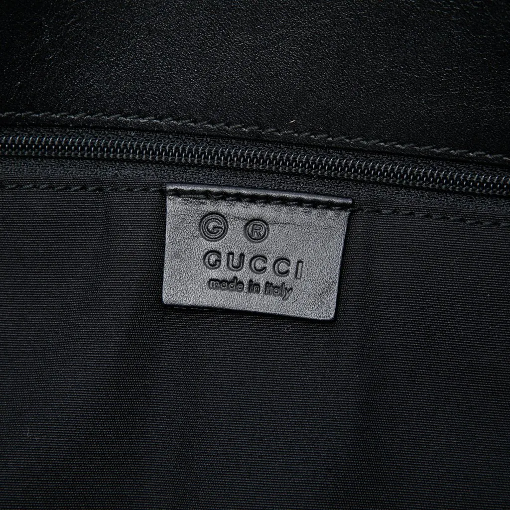 Gucci GG Canvas Eclipse Tote Green Very good - Box View