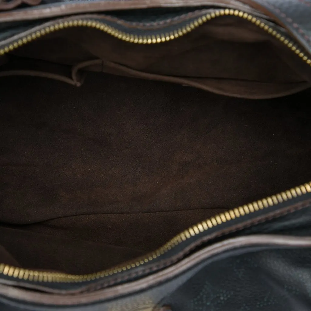 Louis Vuitton Monogram Mahina XS Black Leather Very good - Model View