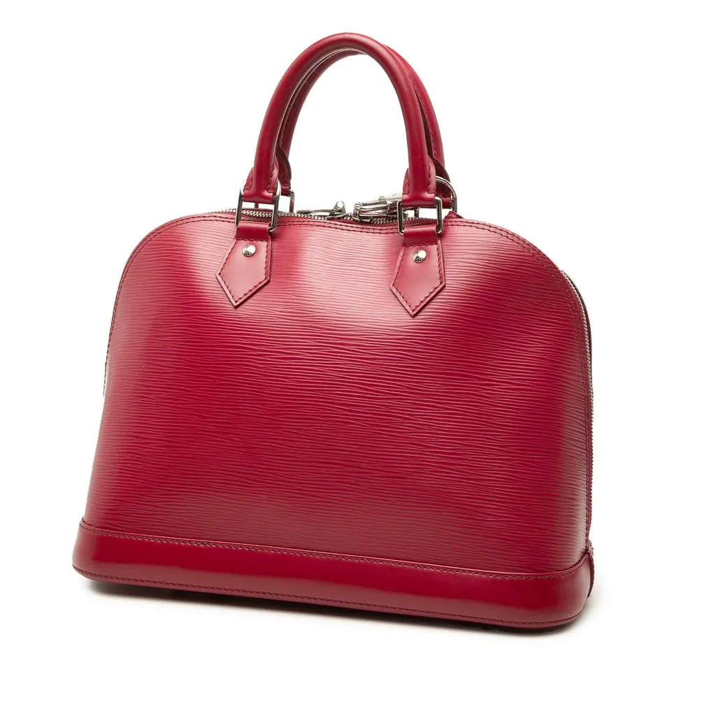 Louis Vuitton Epi Alma PM Red Leather Very good - Back View