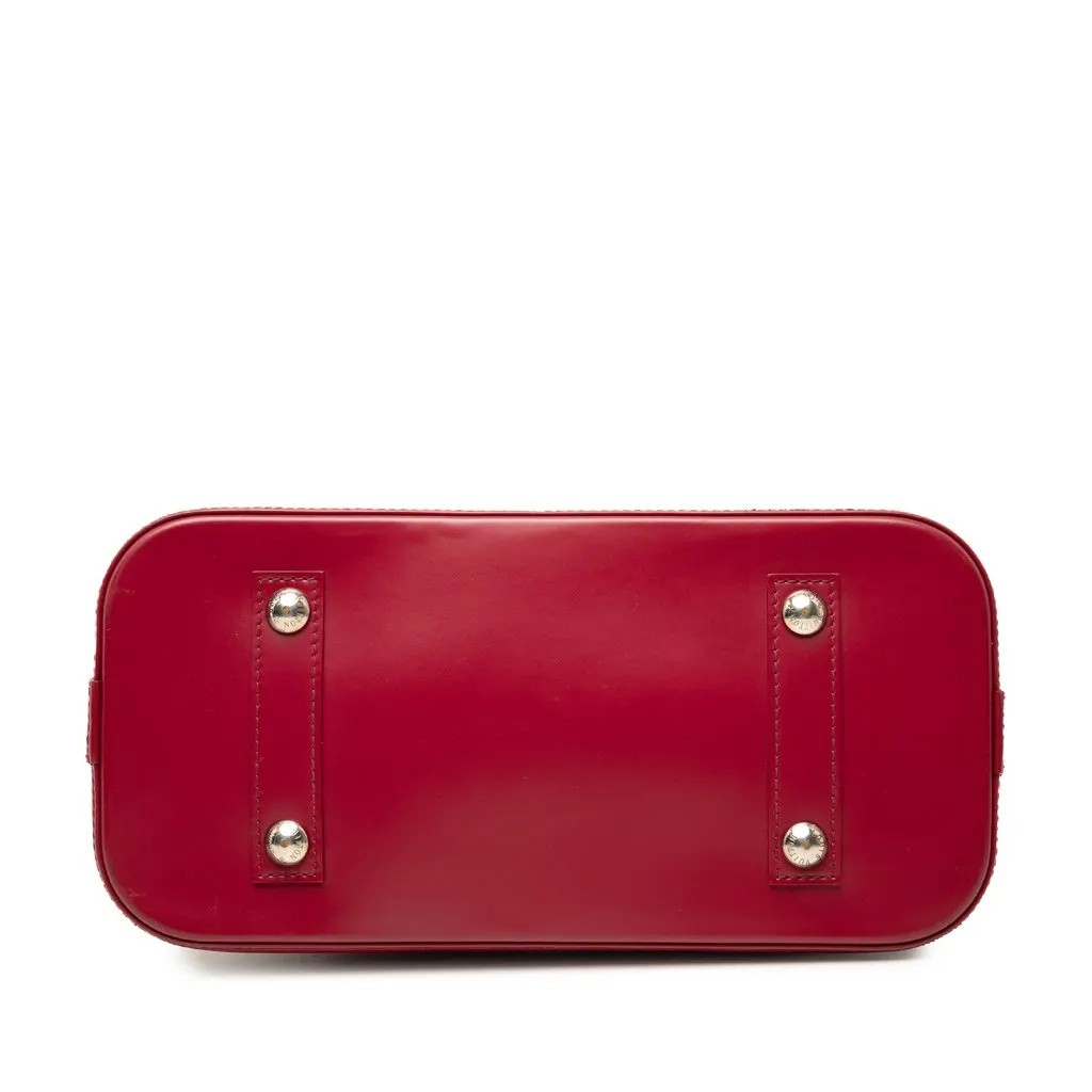 Louis Vuitton Epi Alma PM Red Leather Very good - Inside View