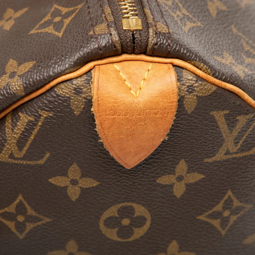 Louis Vuitton Monogram Speedy 30 Brown Canvas Very good - Box View