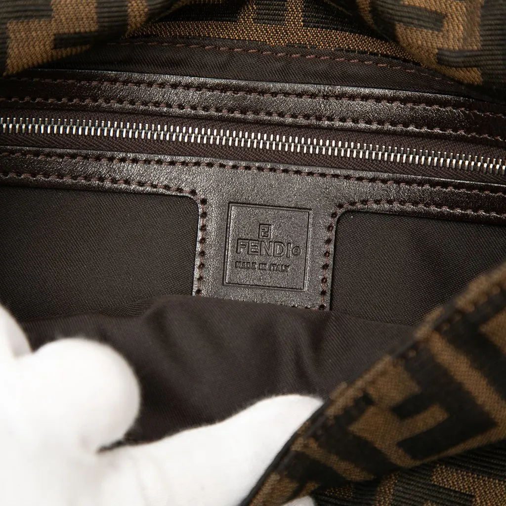 Fendi Zucca Canvas Baguette Brown Canvas Very good - Box View