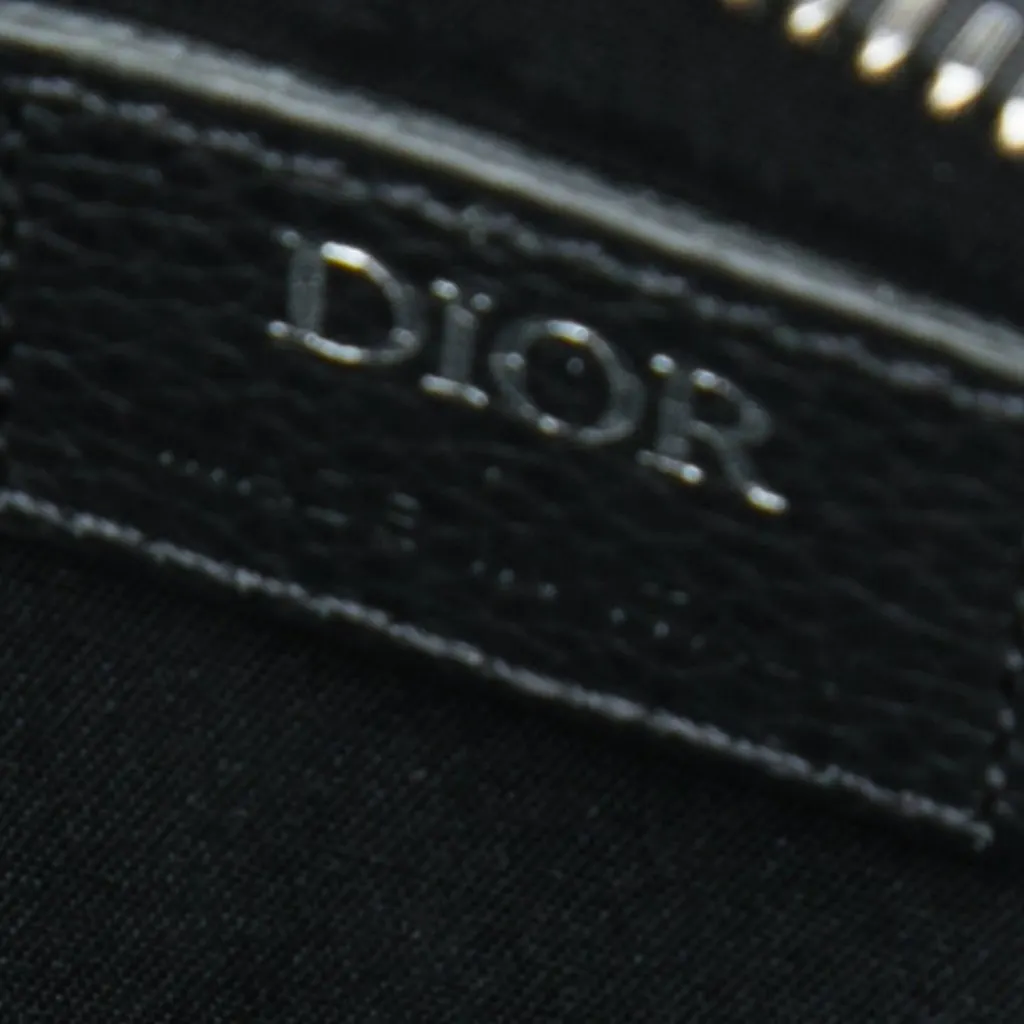 Dior Oblique Canvas Saddle Triple Pouch Blue Very good - Box View