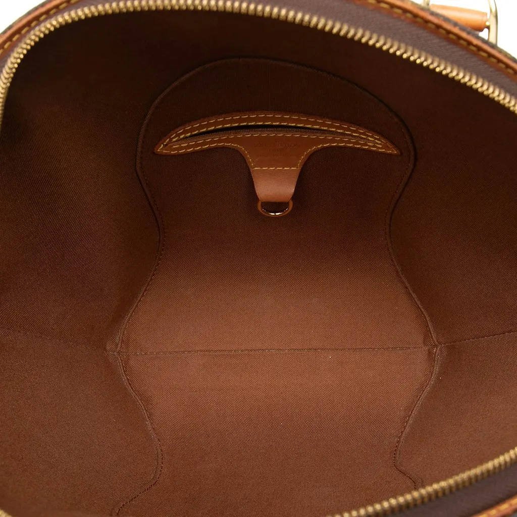 Louis Vuitton Monogram Ellipse PM Brown Very good - Model View