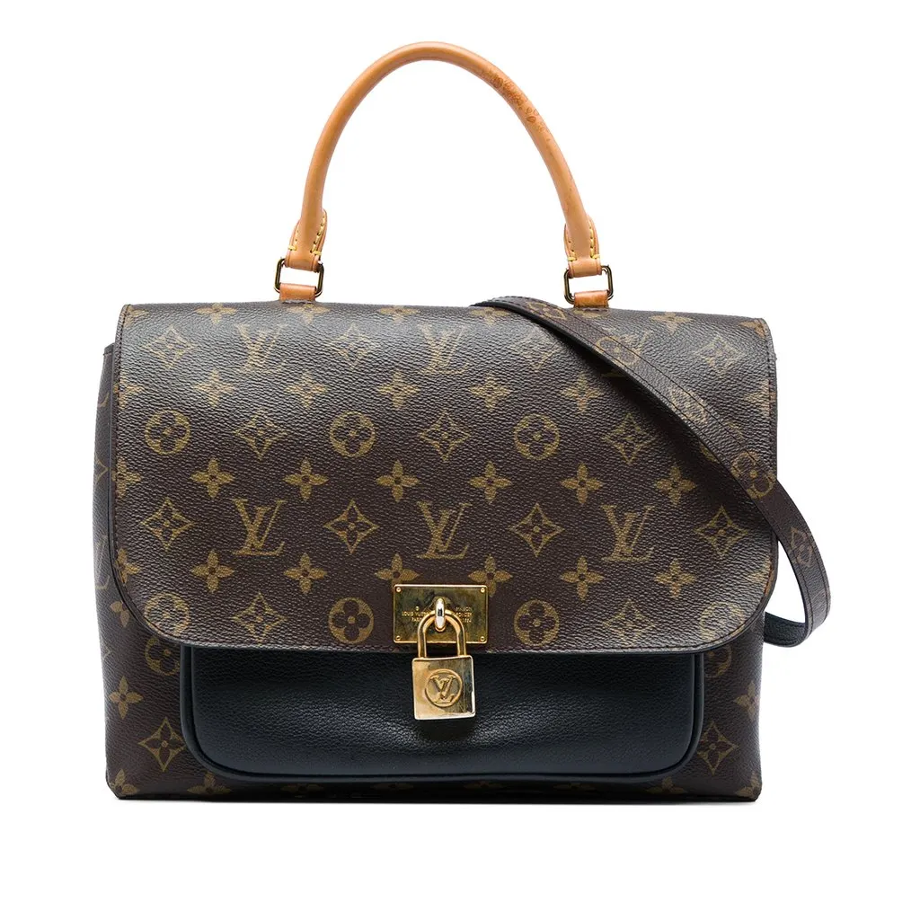 Louis Vuitton Monogram Marignan Brown Canvas Good - Front View