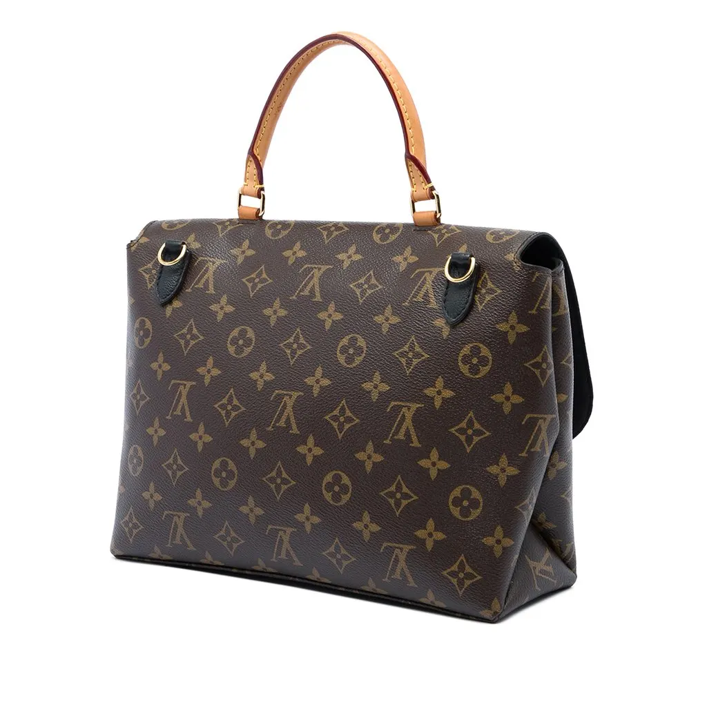 Louis Vuitton Monogram Marignan Brown Canvas Good - Back View
