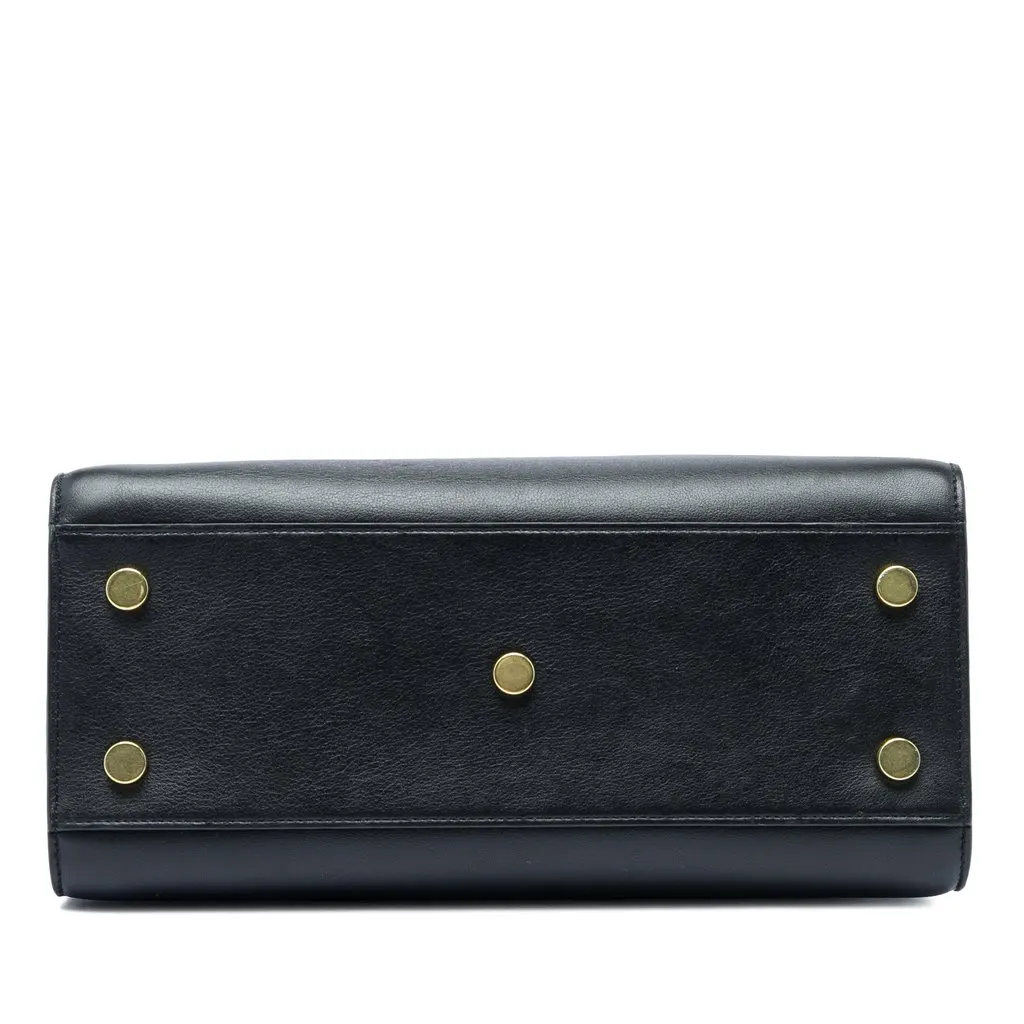 Saint Laurent Baby Leather Sac De Jour Satchel Black Leather Very good - Inside View