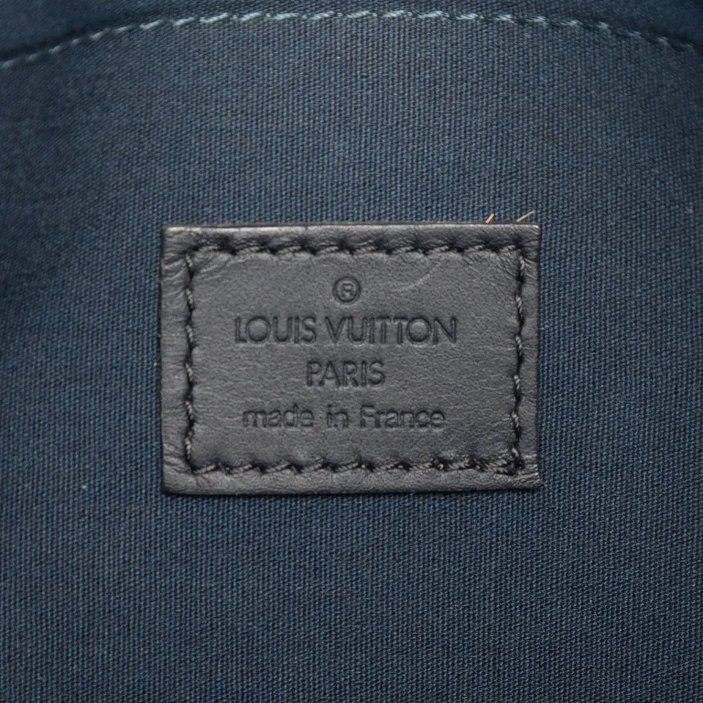 Louis Vuitton Monogram Mini Lin Berangere Blue Very good - Box View