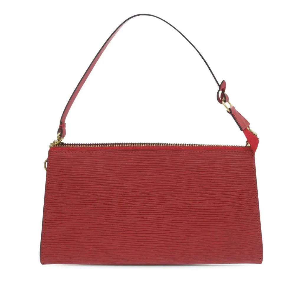 Louis Vuitton Epi Pochette Accessoires Red Leather Very good - Front View