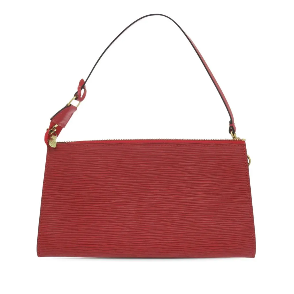 Louis Vuitton Epi Pochette Accessoires Red Leather Very good - Back View