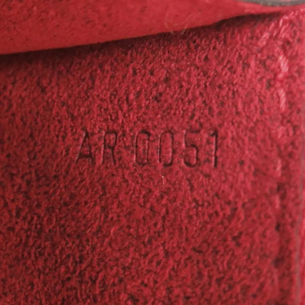 Louis Vuitton Epi Pochette Accessoires Red Leather Very good - Box View