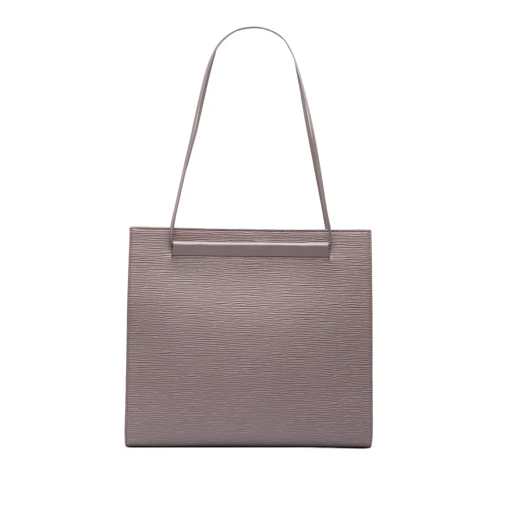 Louis Vuitton Epi Saint Tropez Purple Leather Very good - Front View