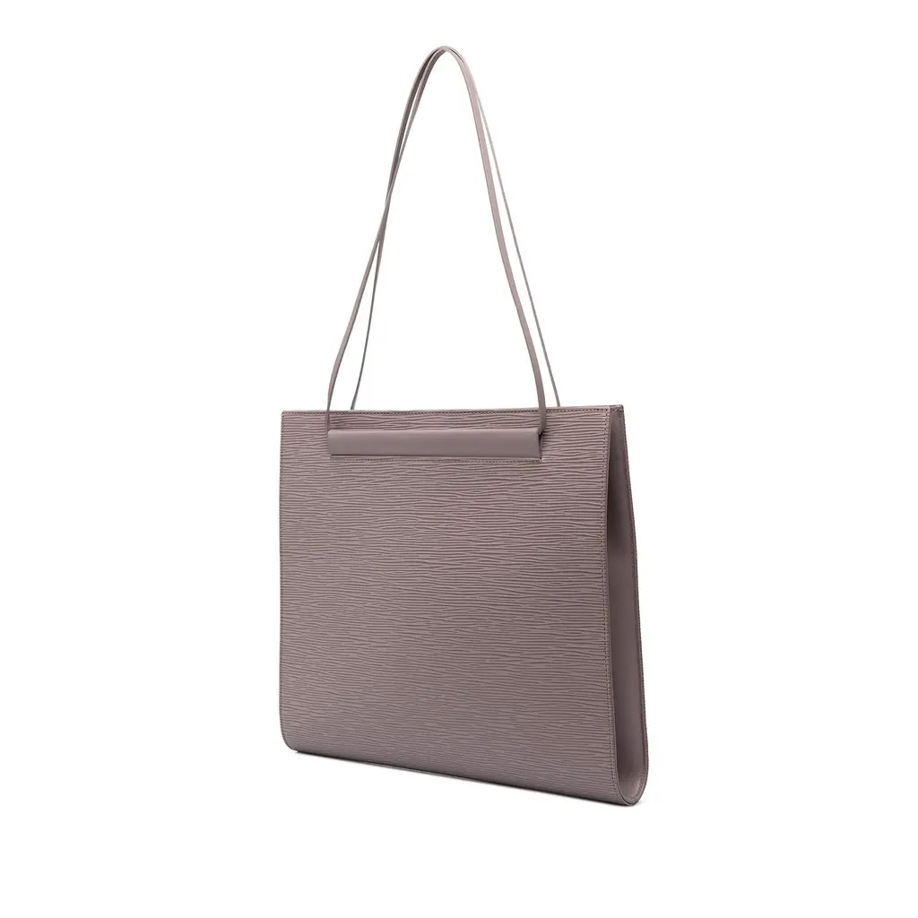 Louis Vuitton Epi Saint Tropez Purple Leather Very good - Back View